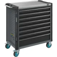 Hazet Werkstattwagen Assistent 179NXL-8-VW Schubladen flach: 7 x 77 x 696 x 398 mm Schubladen hoch: