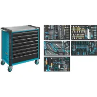 Hazet Werkstattwagen mit Sortiment- 440tlg., 179NXL-8/440