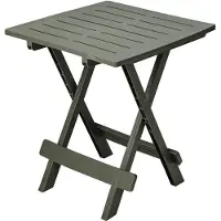 Redcliffs HEM Campingtisch 50 x 43 x 43 cm, saliegrün/Kunststoff