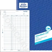 Avery Aufmaßbuch Nr. 1318, 2 Blatt Blaupapier