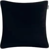 Set One By Musterring Dekokissen "Corner" Gr. 1, schwarz (smoke, anthrazit, schwarz, unifarben), B:45cm L:45cm, Polyester, Dekokissen_Sitzkissen_Kissenhüllen, Dekokissen