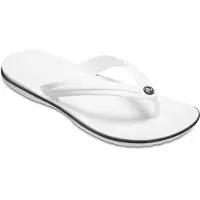 Crocs Crocband Flip, Weiblich, Erwachsener, Flip-Flops, Weiß, Einfarbig, 38 - 39