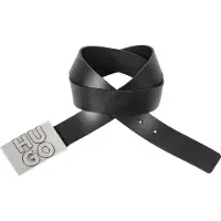 HUGO Ledergürtel "Gunter Sz35" Mit Markenlabel von
