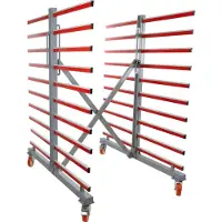 Holzmann mobiler doppelseitiger Tragarmwagen TAW70DUO