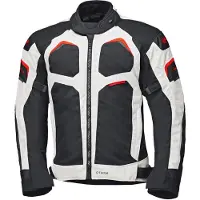 Held Manzano Top Weiß Schwarz Rot Wasserdichte Motorrad Textiljacke Größe XL