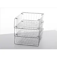 Grieshaber Briefablage-Set Langformat Set 1 3 Körbe B4 chrom