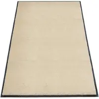 Miltex Schmutzfangmatte Eazycare Style, eckig, antistatisch, UV-beständig, waschbar, High-Twist-Nylon & Niltrilgummi, 1200 x 2000 mm, hellelfenbein