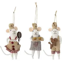 Bloomingville Blooming Ville Peo Ornament | Braun | Wolle | 82060084