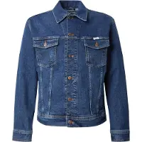 Wrangler Jeansjacke "WESTERN DENIM JACKET", Herren, Gr. L, blau (meadow haze), Denim/Jeans, Obermaterial: 99% Baumwolle, 1% Elasthan, normal, Jacken Jeansjacke