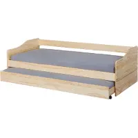 Ebuy24 Funktionsbett Leonie 23 90x200 cm natur Massivholz