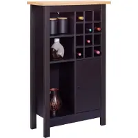 Interlink Publishing Inter Link Highboard Sideboard Kommode Julina, Schwarz