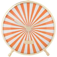 Karlsson - Wecker Candy Swirl - Orange - 12.5x3.7x12.5cm