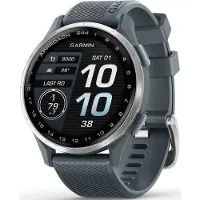 Garmin Smart watches Approach S44 Silver Aluminium Bezel with Twilight Silicone Band