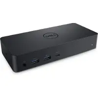 Dell D6000, Kabelgebunden, USB 3.2 Gen 1 (3.1 Gen 1) Type-C, 10,100,1000 Mbit/s, Schwarz, 3840 x 2160 Pixel, Kensington
