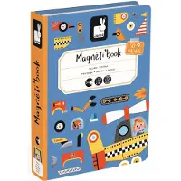 Janod Magneti'Book Racers Magnet-Set 50 Teile