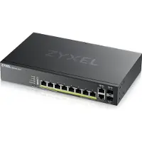 Zyxel GS2220-10HP-EU0101F, Managed, L2, Gigabit Ethernet (10/100/1000), Power over Ethernet (PoE), Rack-Einbau