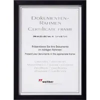 Walther design Construction 21x29,7 Resin black DIN A4 JK130B