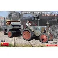 Mini art German Industrial Tractor D8511 Mod. 1936 with Cargo Trailer (1 Figure)