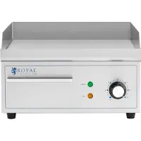 Royal Catering Elektrogrill, glatte Grillplatte, 35 x 38 cm, 2000 W