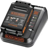 Black & Decker Akku-Ladegerät 2A + 18V 2,0 Ah Akku