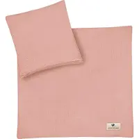 Julius Zöllner Kinderbettwäsche "Baby- und Kinderbettwäsche aus 100% Musselin", erhältlich in den Größen 80x80+35x40cm und 100x135+40x60cm