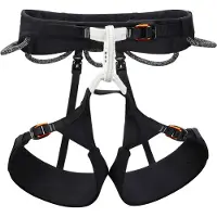 Petzl - Klettergurt und Bergsteigergurt &ndash; Aquila - Aquila Noir - Größe S - schwarz