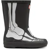 Hunter Gummistiefel Original Kids First Classic Skeleton Print-Schuhgröße 21
