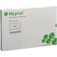 Mölnlycke Mepitel Silikon Netzverband 12x15 cm steril 5 St Verband