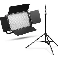Walimex pro LED Niova 900 Plus Daylight Set mit Stativ