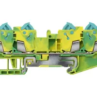 Siemens 8WH30040CE07 Schutzleiterklemme mit Schnellanschluss, 4 Anschlussstellen - 50 Stück