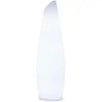 Newgarden Fredo Stehleuchte mit Kabel, Höhe 140 cm, weiß / opal, Kunststoff, Modern
