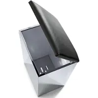 DECOR WALTHER Wäschekorb Case 2 Schwarz