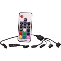 Xilence RGB Controll Set für 12V-R-G-B- 4PIN-Anschlüsse