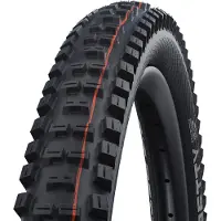 Schwalbe Big Betty 608, 27.5", MTB, Tubeless-Ready-Reifen, Klappbarer Wulst, Abwärts, Schwarz, Orange