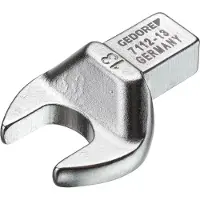 Gedore Mauleinsteckwerkzeug 7112-17 SW 17mm 9x12mm CV-Stahl