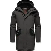 STONE HARBOUR Herren Winterjacke Ragaan mit Teddyfell & Kapuze