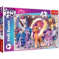 Trefl Puzzle My Little Pony: Fröhliche Ponys MAXI 24 Teile