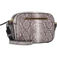 Fossil Umhängetasche Liza Camera Bag Python grau