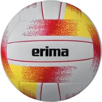 Erima Allround-Volleyball Weiß/Rot/Gelb 5 - S