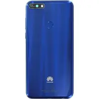 Huawei Original Akkudeckel Y7 2018 Blau 97070THH Rückseite
