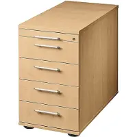 Kaiser+Kraft Standcontainer, höhenverstellbar