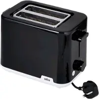 Braun Breakfast1 Toaster HT 1010 Schwarz HT101AI-HT1010BK