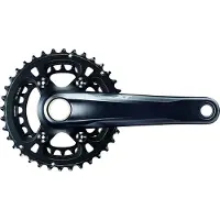 Shimano Deore XT FC-M8120-B2 Kurbelsatz 36-26 Z?hne 2x12 schwarz 165mm 2022 Kurbelgarnituren