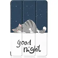 Cover-Discount Galaxy Tab S9+ - Tri-fold Smart Case Good Night
