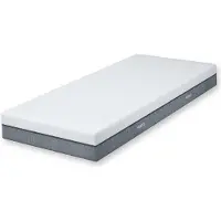 Genius eazzzy Matratze Deluxe 90x200 cm - orthopädische Visco Kaltschaummatratze mit 8-Zonen und 20cm hoch, Härtegrad H2-H3 | Komfort,
