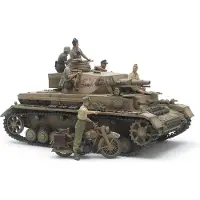 Tamiya 1:35 Dt. PzKpfw.IV Ausf.F m. Krad DAK