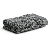 Möve Handtuch "Brooklyn", (1 St., Handtuch 50 x 100 cm), mit Zick-Zack-Muster, Made in Germany