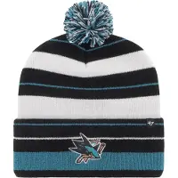 47 Brand Mütze NHL San Jose Sharks Power Line '47 H-PLINE22ACE-BK Schwarz