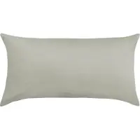 TRAUMSCHLAF Basic Single Jersey Kissenbezug 40x80 cm grau