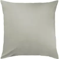 TRAUMSCHLAF Basic Single Jersey Kissenbezug 80x80 cm grau